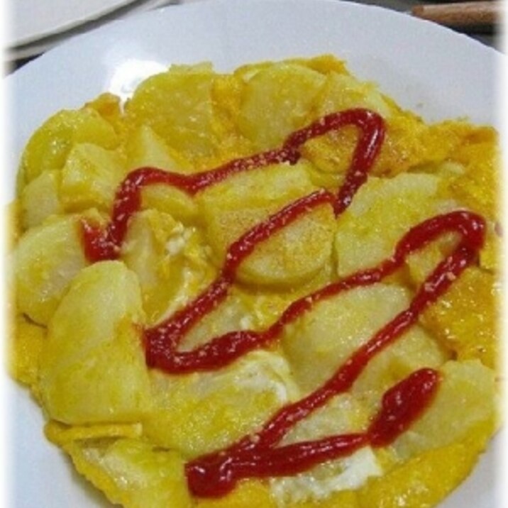 ワインに合う!じゃがいもと卵でスペイン風オムレツ